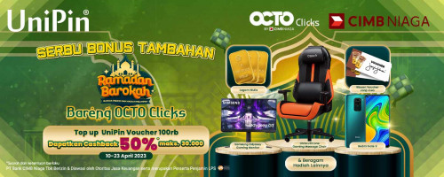 Serbu Bonus Tambahan Ramadan Barokah Pakai Octo Clicks!